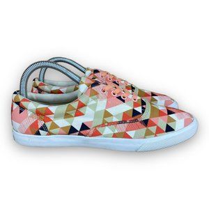 Bucketfeet Delta Prism Print Sneakers 20100-0028-251 Canvas Multicolored Women 8